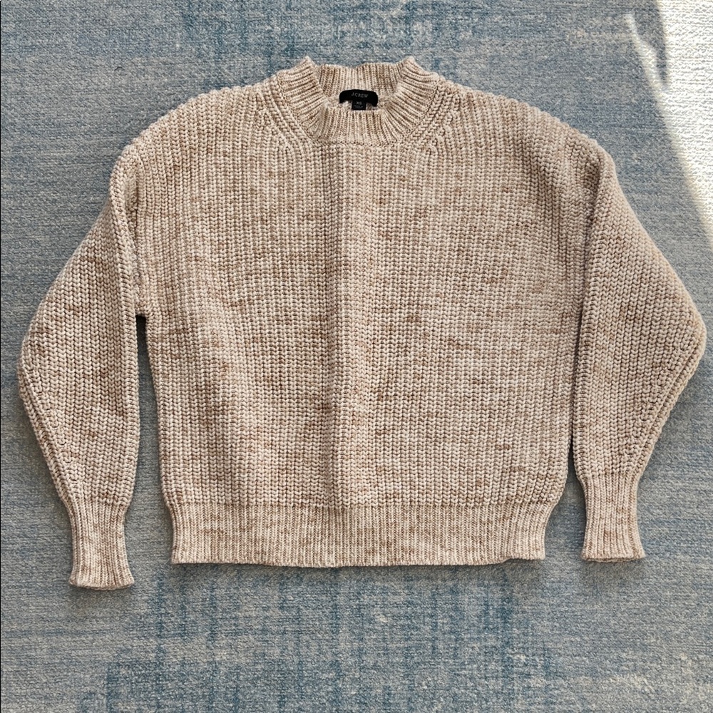 J. Crew Chunky knit Crewneck Sweater